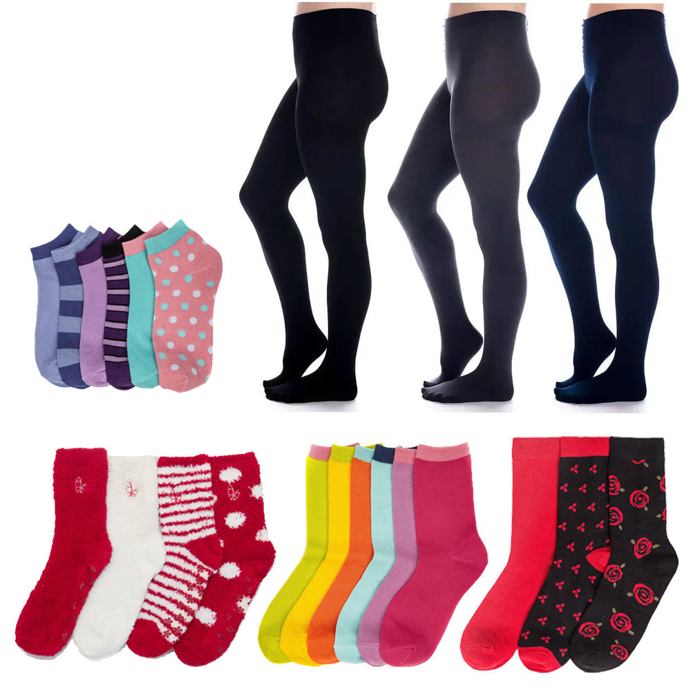 Liquidation Pallets - 2000 Pairs of Womens Socks and Tights
