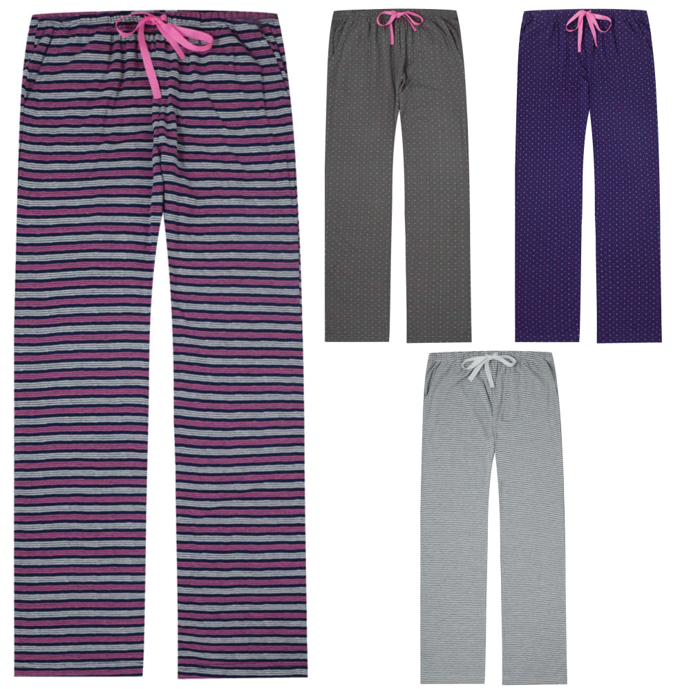 Women's Soft Knit Jersey Pajama Pants - Bulk Lot – Preston Outlet