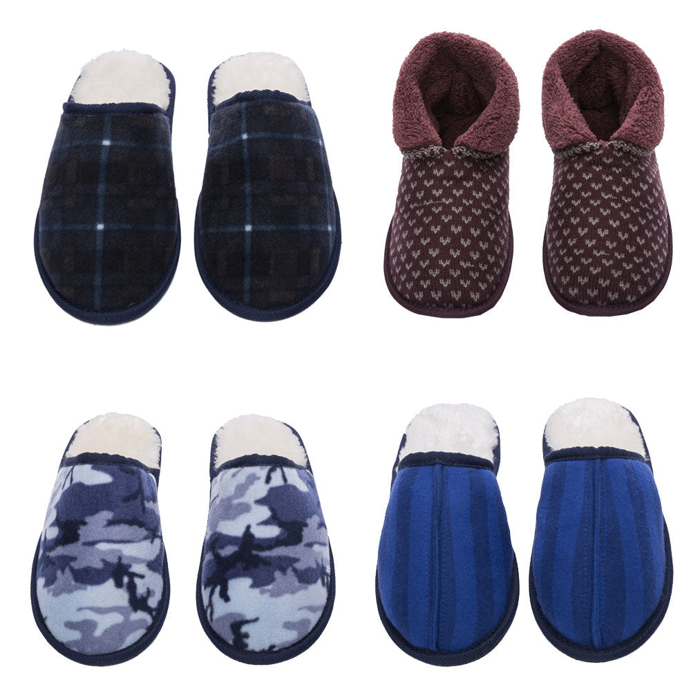 Liquidation Pallets - 500 Pairs of Mens Slippers