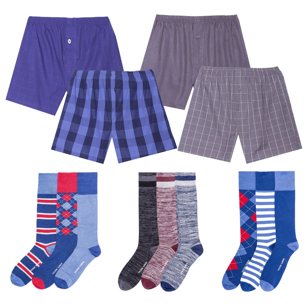 Liquidation Pallets - 1250 Pairs of Mens Socks and Underwear