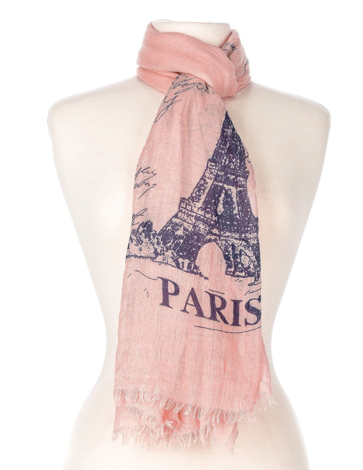 Paris Summer Scarf - Pink