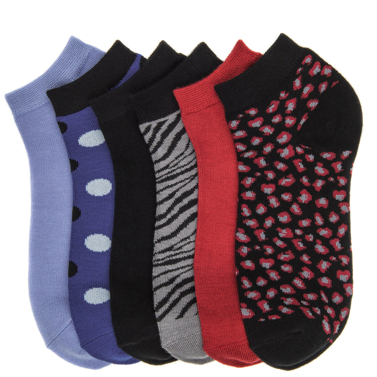 Women's Soft Premium Low Cut Socks - 6 Pairs - Set 3