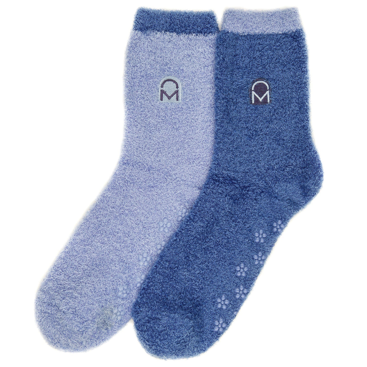 Women's Soft Anti-Skid Winter Feather Socks - 2-Pairs - Set A4