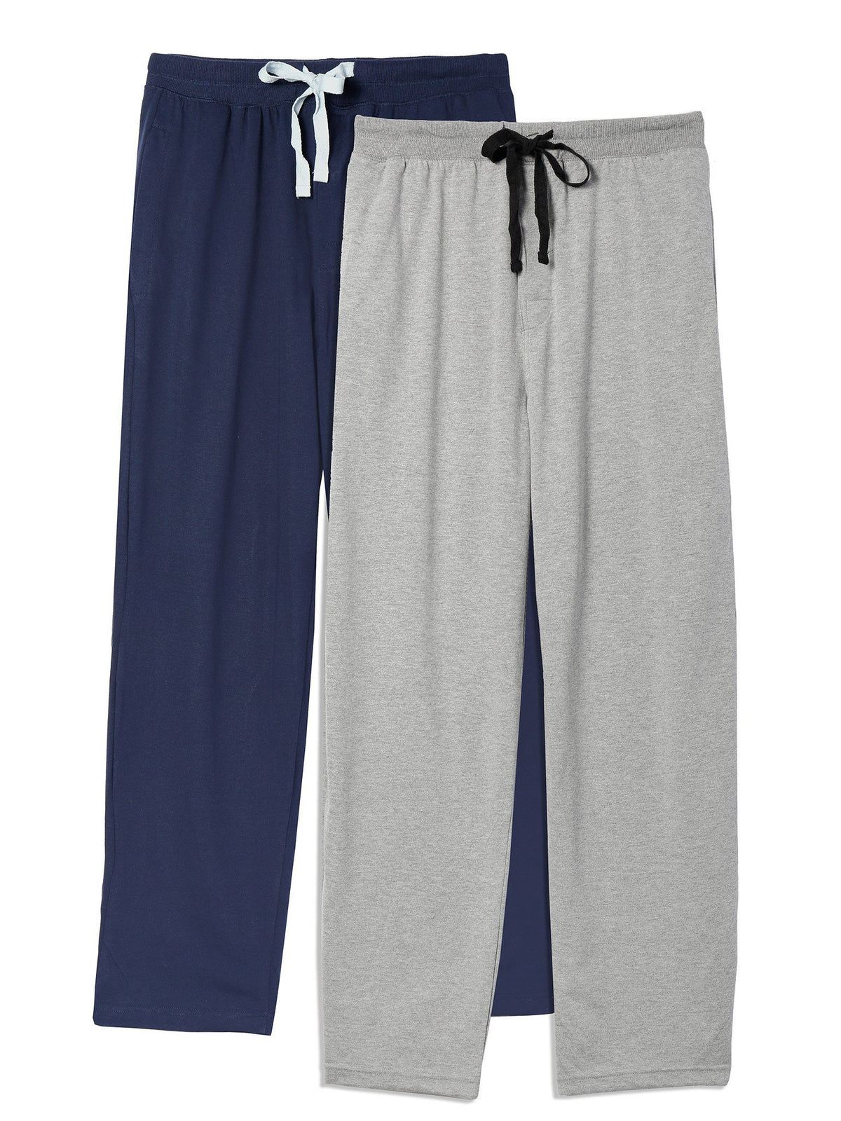Men's 2-Pack Premium Knit Sleep/Lounge Pants - Heather Grey/Navy